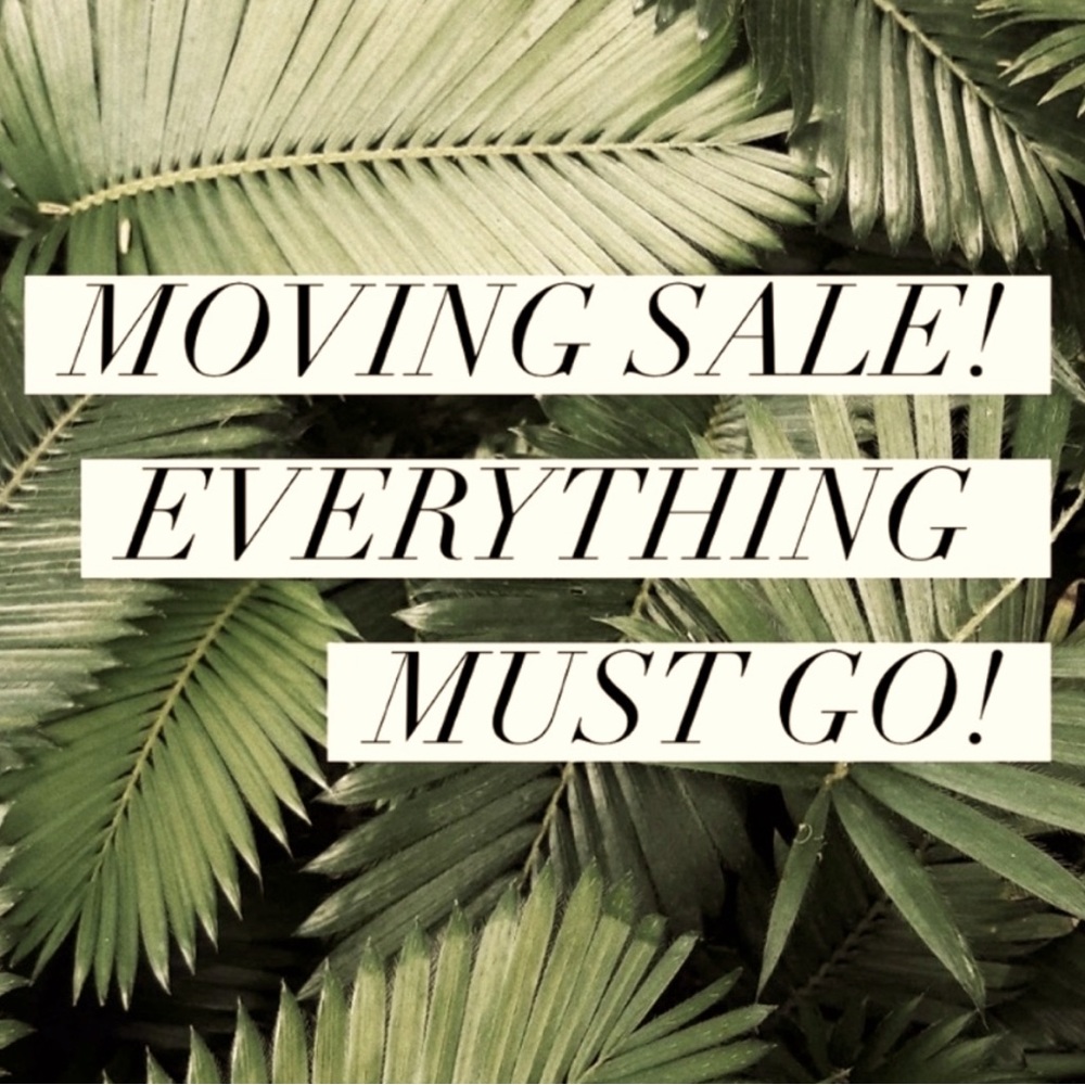 Attention MOVING SALE! Call for buyers! (Do not purchase this post)